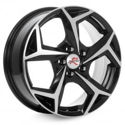 X`trike RST R066 6.5x16 PCD5x114.3 ET40 DIA 66.1  BK/FP